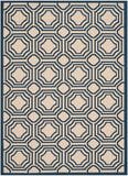 Safavieh Courtyard 6112 Power Loomed 85.4% Polypropylene/10.4% Polyester/4.2% Latex Outdoor Rug CY6112-258-4