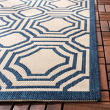 Safavieh Courtyard 6112 Power Loomed 85.4% Polypropylene/10.4% Polyester/4.2% Latex Outdoor Rug CY6112-258-3