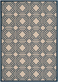 Safavieh Courtyard 6112 Power Loomed 85.4% Polypropylene/10.4% Polyester/4.2% Latex Outdoor Rug CY6112-258-3