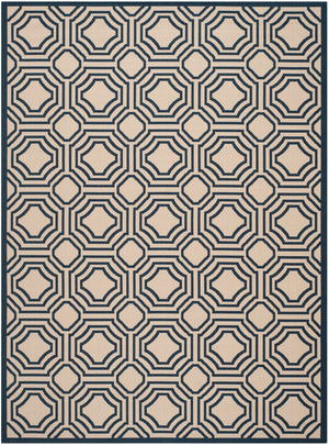 Safavieh Courtyard 6112 Power Loomed 85.4% Polypropylene/10.4% Polyester/4.2% Latex Outdoor Rug CY6112-258-3