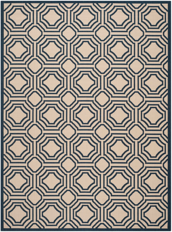 Safavieh Courtyard 6112 Power Loomed 85.4% Polypropylene/10.4% Polyester/4.2% Latex Outdoor Rug CY6112-258-3