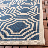 Safavieh Courtyard 6112 Power Loomed 85.4% Polypropylene/10.4% Polyester/4.2% Latex Outdoor Rug CY6112-268-4