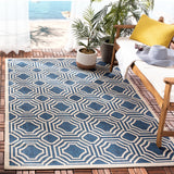 Safavieh Courtyard 6112 Power Loomed 85.4% Polypropylene/10.4% Polyester/4.2% Latex Outdoor Rug CY6112-268-4