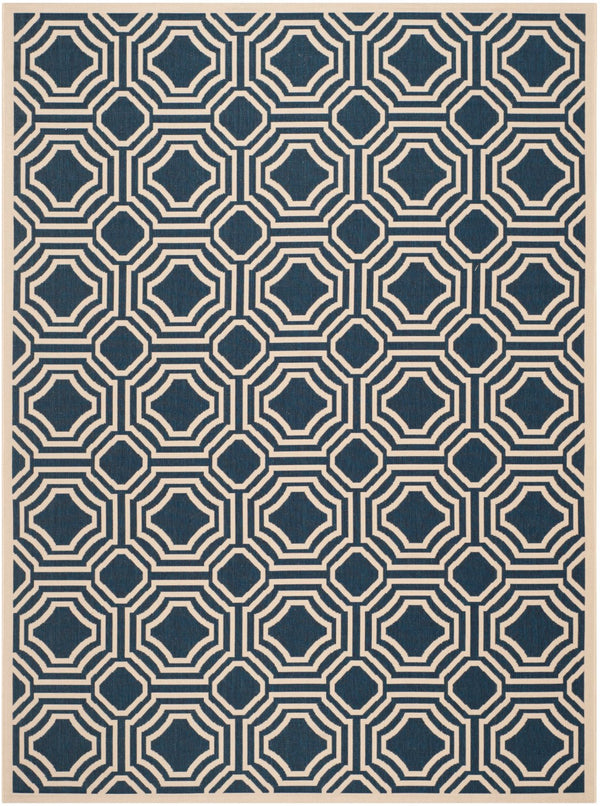 Safavieh Courtyard 6112 Power Loomed 85.4% Polypropylene/10.4% Polyester/4.2% Latex Outdoor Rug CY6112-268-4