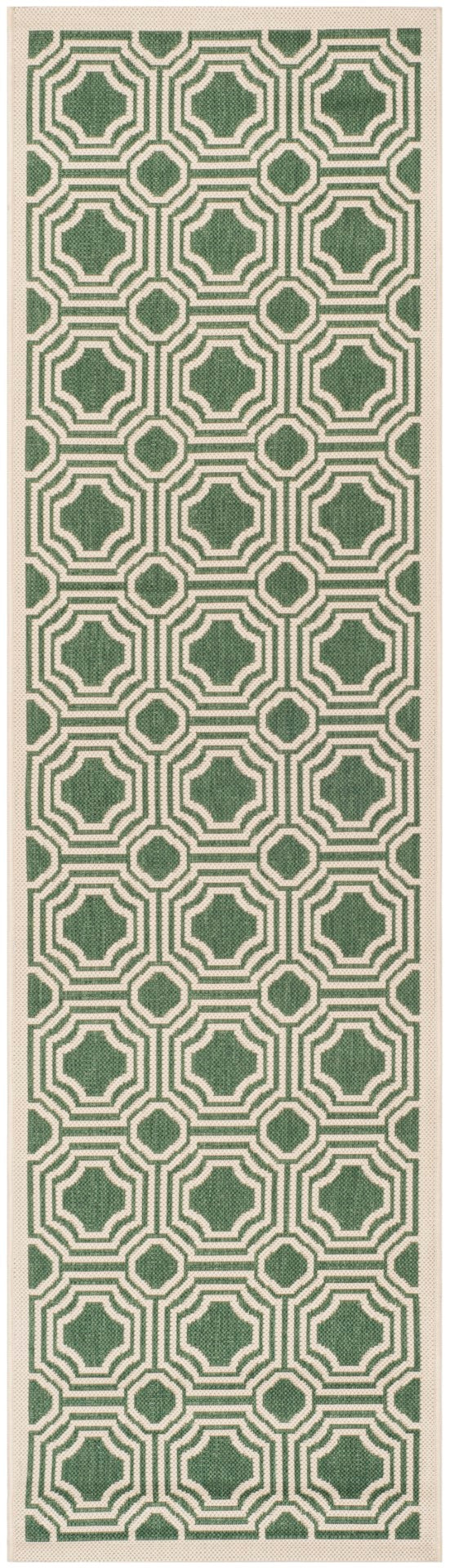 Safavieh Courtyard 6112 Power Loomed 85.4% Polypropylene/10.4% Polyester/4.2% Latex Outdoor Rug CY6112-332-3