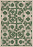 Safavieh Courtyard 6112 Power Loomed 85.4% Polypropylene/10.4% Polyester/4.2% Latex Outdoor Rug CY6112-332-4