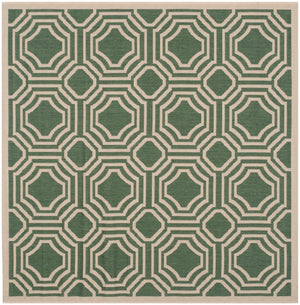 Safavieh Courtyard 6112 Power Loomed 85.4% Polypropylene/10.4% Polyester/4.2% Latex Outdoor Rug CY6112-332-5SQ