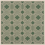 Safavieh Courtyard 6112 Power Loomed 85.4% Polypropylene/10.4% Polyester/4.2% Latex Outdoor Rug CY6112-332-5SQ