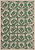 Safavieh Courtyard 6112 Power Loomed 85.4% Polypropylene/10.4% Polyester/4.2% Latex Outdoor Rug CY6112-332-3