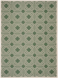 Safavieh Courtyard 6112 Power Loomed 85.4% Polypropylene/10.4% Polyester/4.2% Latex Outdoor Rug CY6112-332-3