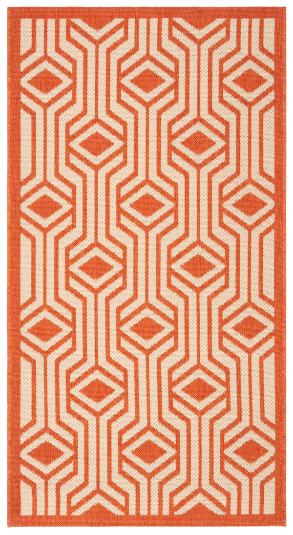 Safavieh Courtyard 6113 Power Loomed 85.4% Polypropylene/10.4% Polyester/4.2% Latex Outdoor Rug CY6113-231-4