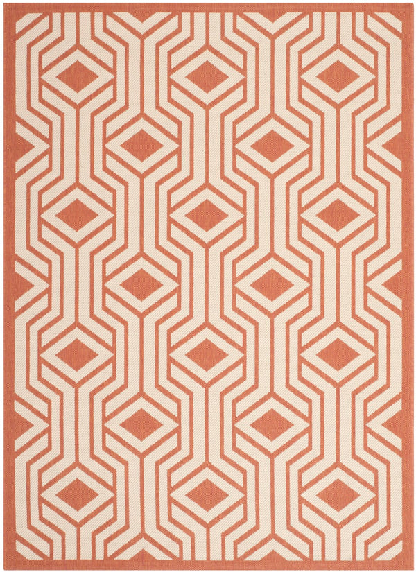 Safavieh Courtyard 6113 Power Loomed 85.4% Polypropylene/10.4% Polyester/4.2% Latex Outdoor Rug CY6113-231-4