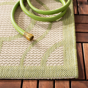 Safavieh Courtyard 6115 Power Loomed 85.4% Polypropylene/10.4% Polyester/4.2% Latex Outdoor Rug CY6115-218-4