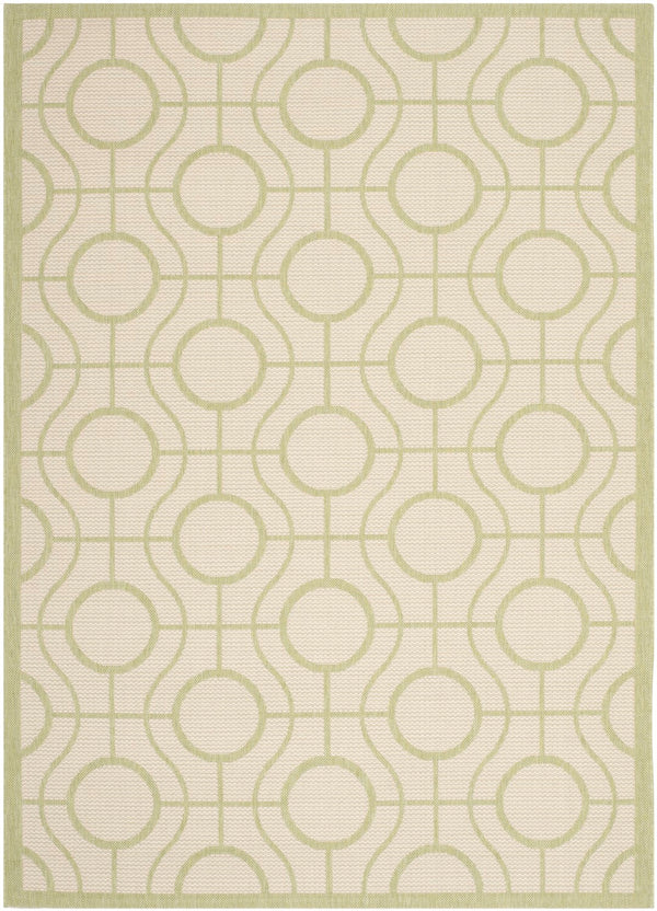 Safavieh Courtyard 6115 Power Loomed 85.4% Polypropylene/10.4% Polyester/4.2% Latex Outdoor Rug CY6115-218-4