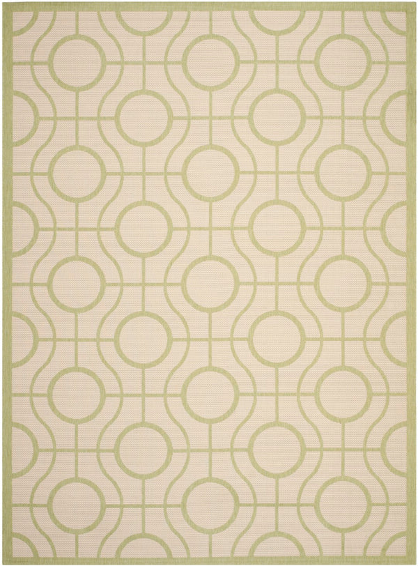 Safavieh Courtyard 6115 Power Loomed 85.4% Polypropylene/10.4% Polyester/4.2% Latex Outdoor Rug CY6115-218-4