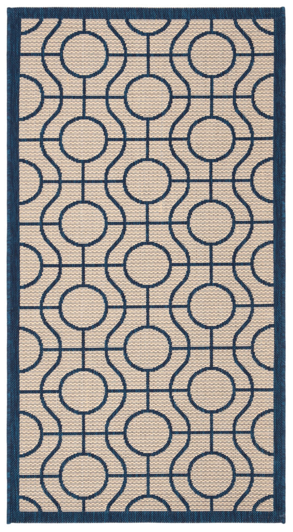 Safavieh Courtyard 6115 Power Loomed 85.4% Polypropylene/10.4% Polyester/4.2% Latex Outdoor Rug CY6115-258-4