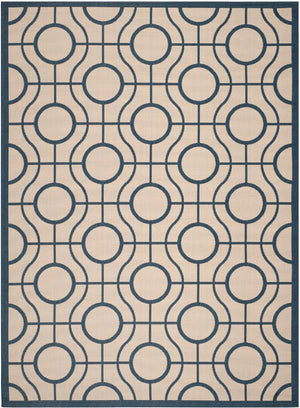 Safavieh Courtyard 6115 Power Loomed 85.4% Polypropylene/10.4% Polyester/4.2% Latex Outdoor Rug CY6115-258-4