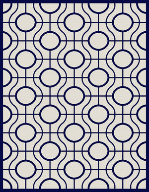 Safavieh Courtyard 6115 Power Loomed 85.4% Polypropylene/10.4% Polyester/4.2% Latex Outdoor Rug CY6115-258-4