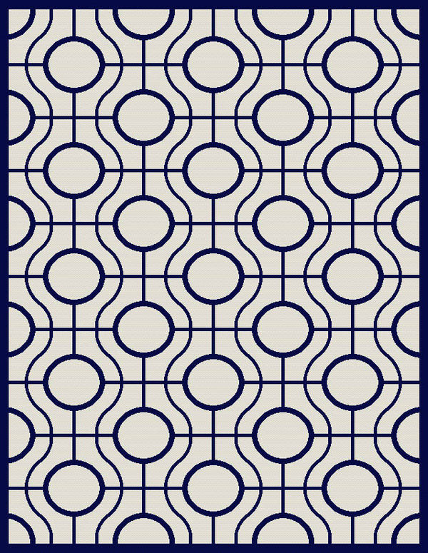 Safavieh Courtyard 6115 Power Loomed 85.4% Polypropylene/10.4% Polyester/4.2% Latex Outdoor Rug CY6115-258-4