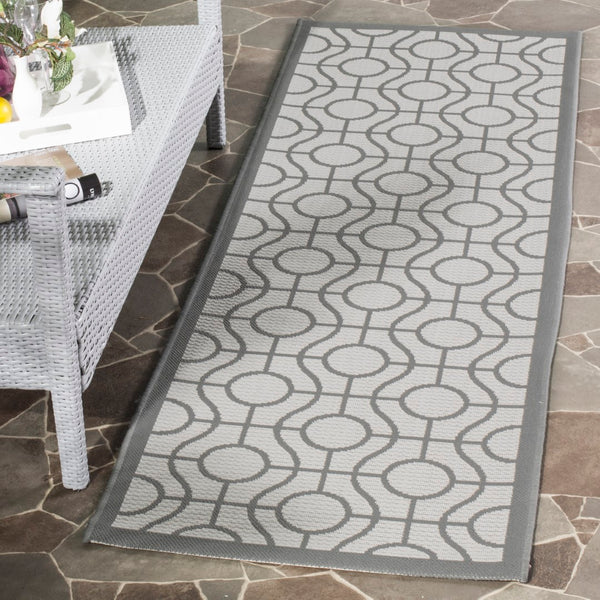 Safavieh Courtyard 6115 Power Loomed 85.4% Polypropylene/10.4% Polyester/4.2% Latex Outdoor Rug CY6115-78-27