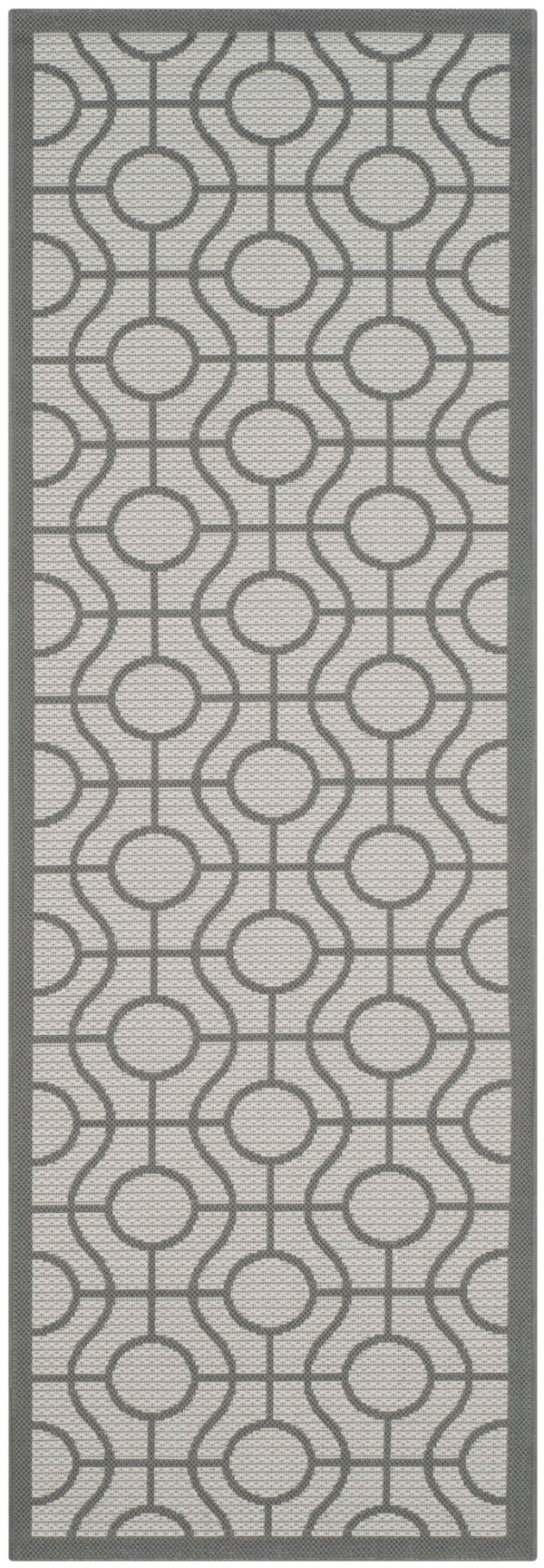 Safavieh Courtyard 6115 Power Loomed 85.4% Polypropylene/10.4% Polyester/4.2% Latex Outdoor Rug CY6115-78-27