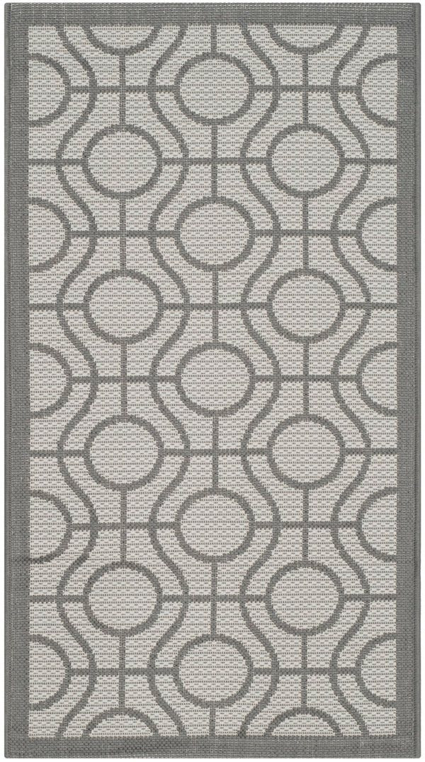 Safavieh Courtyard 6115 Power Loomed 85.4% Polypropylene/10.4% Polyester/4.2% Latex Outdoor Rug CY6115-78-2