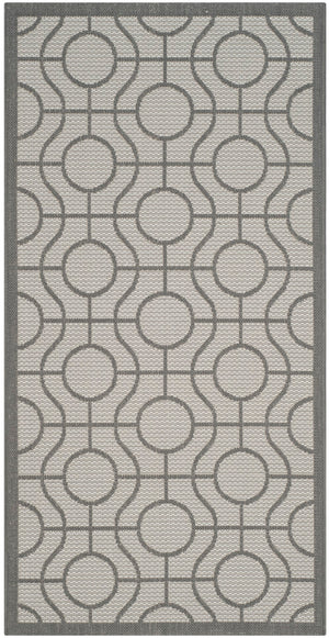 Safavieh Courtyard 6115 Power Loomed 85.4% Polypropylene/10.4% Polyester/4.2% Latex Outdoor Rug CY6115-78-3
