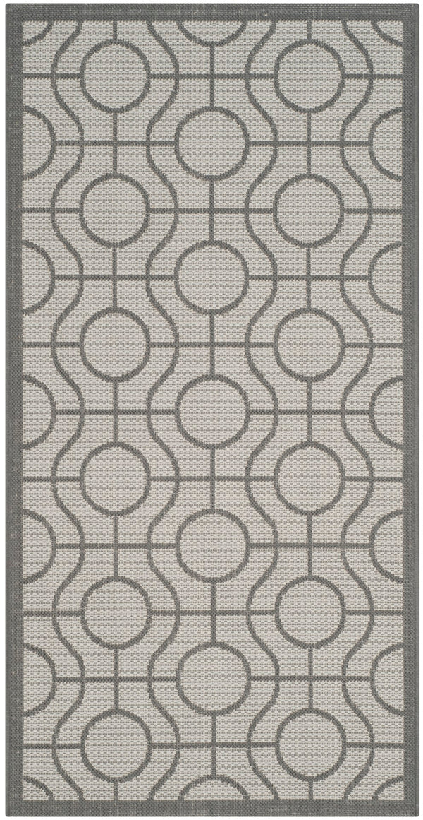 Safavieh Courtyard 6115 Power Loomed 85.4% Polypropylene/10.4% Polyester/4.2% Latex Outdoor Rug CY6115-78-3