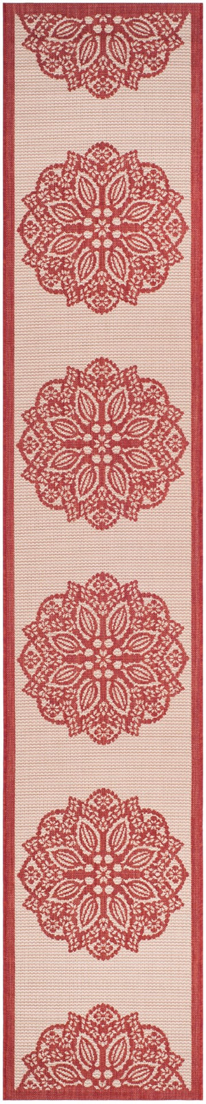 Safavieh Courtyard 6139 Power Loomed 85.4% Polypropylene/10.4% Polyester/4.2% Latex Outdoor Rug CY6139-238-212