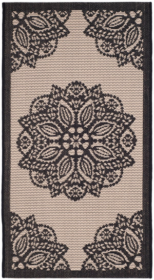 Safavieh Courtyard 6139 Power Loomed 85.4% Polypropylene/10.4% Polyester/4.2% Latex Outdoor Rug CY6139-256-2