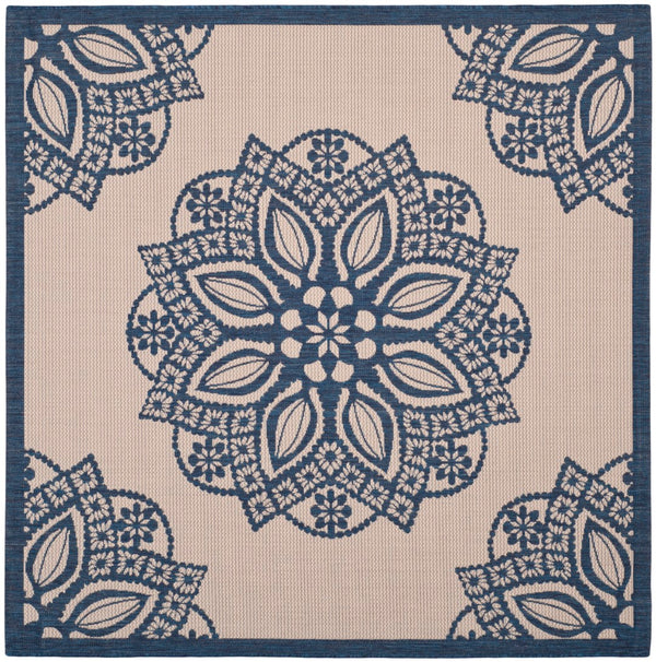 Safavieh Courtyard 6139 Power Loomed 85.4% Polypropylene/10.4% Polyester/4.2% Latex Outdoor Rug CY6139-258-212