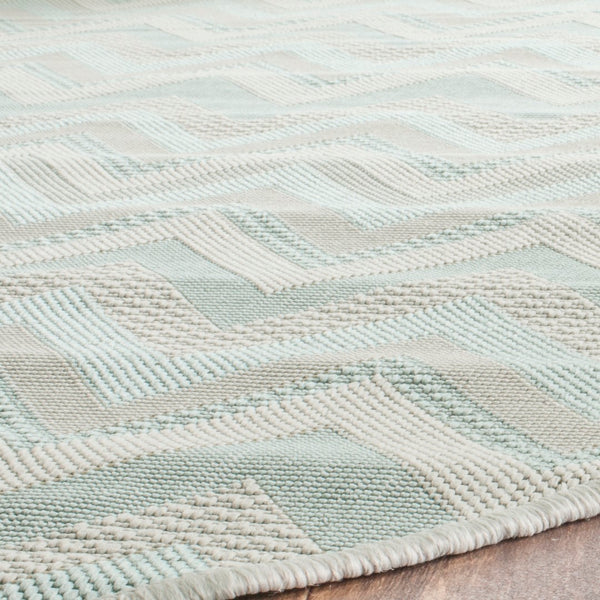 Safavieh Courtyard 6155 Power Loomed 85.4% Polypropylene/10.4% Polyester/4.2% Latex Outdoor Rug CY6155-302-212