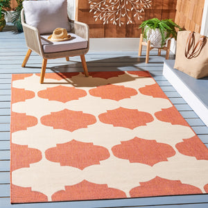 Safavieh Courtyard 6162 Power Loomed 85.4% Polypropylene/10.4% Polyester/4.2% Latex Outdoor Rug CY6162-231-3