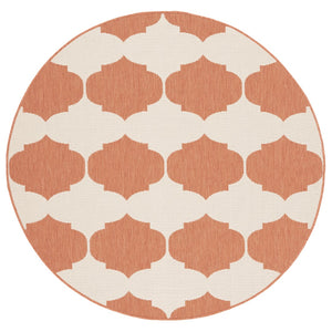 Safavieh Courtyard 6162 Power Loomed 85.4% Polypropylene/10.4% Polyester/4.2% Latex Outdoor Rug CY6162-231-5R