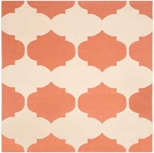 Safavieh Courtyard 6162 Power Loomed 85.4% Polypropylene/10.4% Polyester/4.2% Latex Outdoor Rug CY6162-231-5SQ