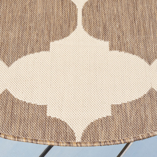 Safavieh Courtyard 6162 Power Loomed 85.4% Polypropylene/10.4% Polyester/4.2% Latex Outdoor Rug CY6162-232-5R