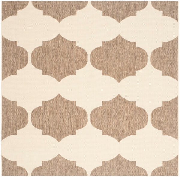 Safavieh Courtyard 6162 Power Loomed 85.4% Polypropylene/10.4% Polyester/4.2% Latex Outdoor Rug CY6162-232-5SQ