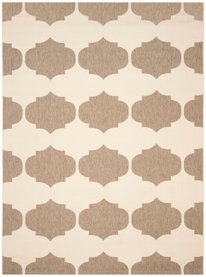 Safavieh Courtyard 6162 Power Loomed 85.4% Polypropylene/10.4% Polyester/4.2% Latex Outdoor Rug CY6162-232-4