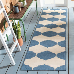 Safavieh Courtyard 6162 Power Loomed 85.4% Polypropylene/10.4% Polyester/4.2% Latex Outdoor Rug CY6162-233-4