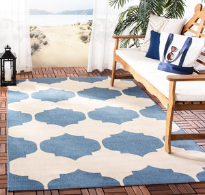 Safavieh Courtyard 6162 Power Loomed 85.4% Polypropylene/10.4% Polyester/4.2% Latex Outdoor Rug CY6162-233-4