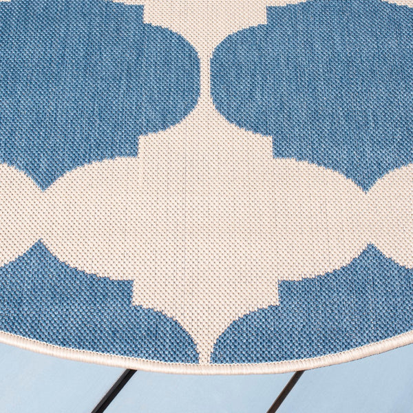 Safavieh Courtyard 6162 Power Loomed 85.4% Polypropylene/10.4% Polyester/4.2% Latex Outdoor Rug CY6162-233-5R