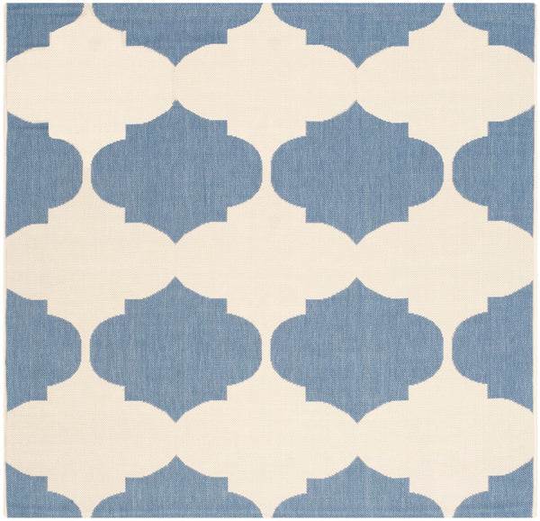 Safavieh Courtyard 6162 Power Loomed 85.4% Polypropylene/10.4% Polyester/4.2% Latex Outdoor Rug CY6162-233-5SQ