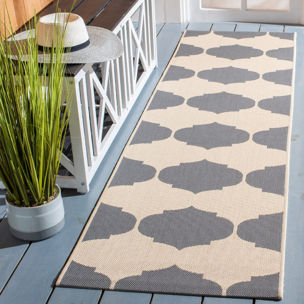 Safavieh Courtyard 6162 Power Loomed 85.4% Polypropylene/10.4% Polyester/4.2% Latex Outdoor Rug CY6162-236-28