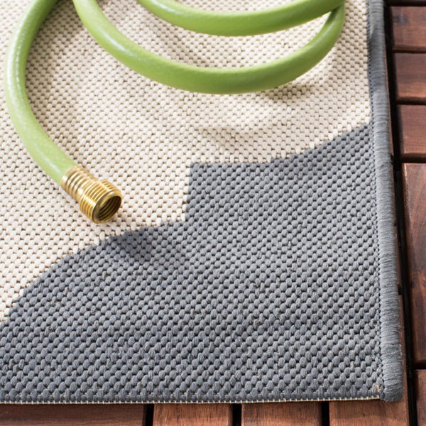 Safavieh Courtyard 6162 Power Loomed 85.4% Polypropylene/10.4% Polyester/4.2% Latex Outdoor Rug CY6162-236-212