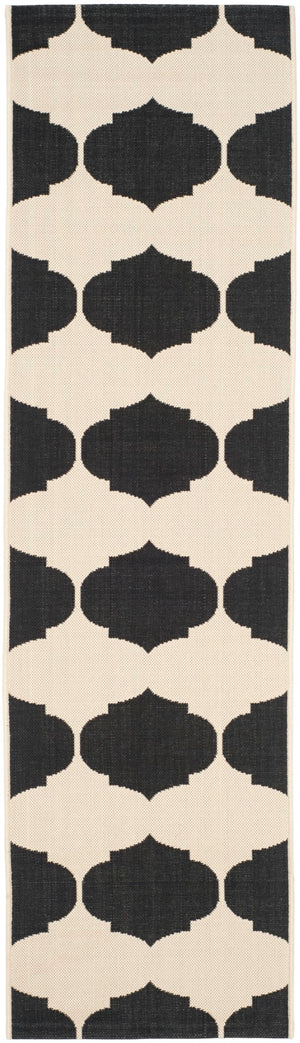Safavieh Courtyard 6162 Power Loomed 85.4% Polypropylene/10.4% Polyester/4.2% Latex Outdoor Rug CY6162-256-4
