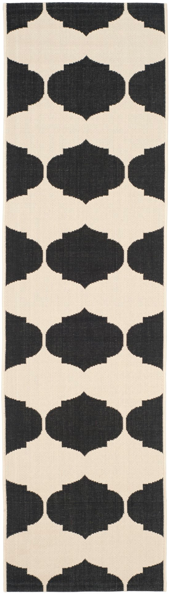 Safavieh Courtyard 6162 Power Loomed 85.4% Polypropylene/10.4% Polyester/4.2% Latex Outdoor Rug CY6162-256-4