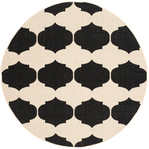 Safavieh Courtyard 6162 Power Loomed 85.4% Polypropylene/10.4% Polyester/4.2% Latex Outdoor Rug CY6162-256-5R