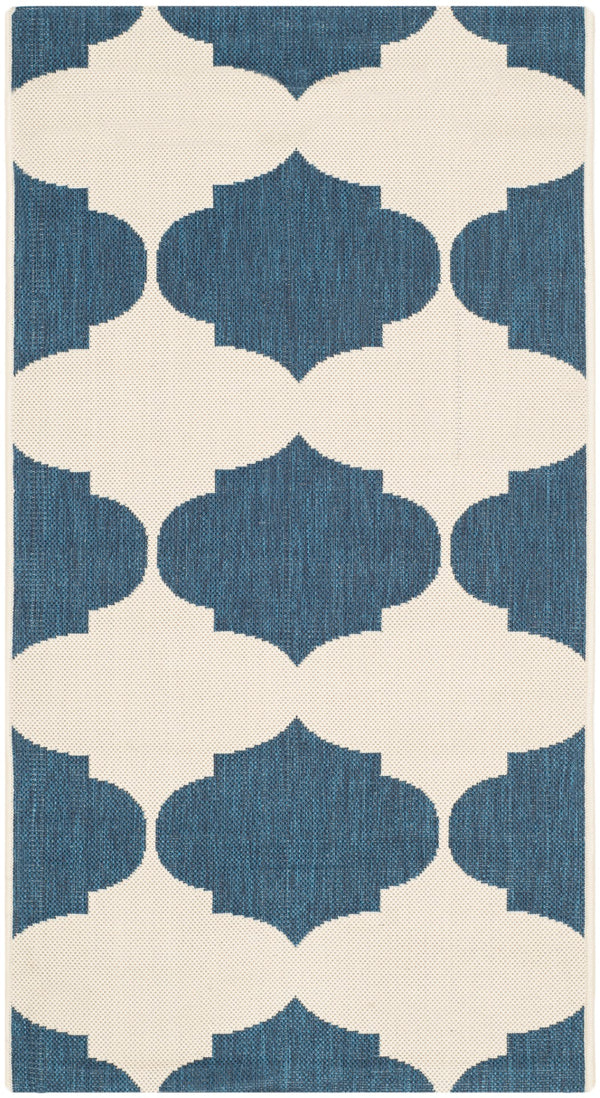 Safavieh Courtyard 6162 Power Loomed 85.4% Polypropylene/10.4% Polyester/4.2% Latex Outdoor Rug CY6162-258-3