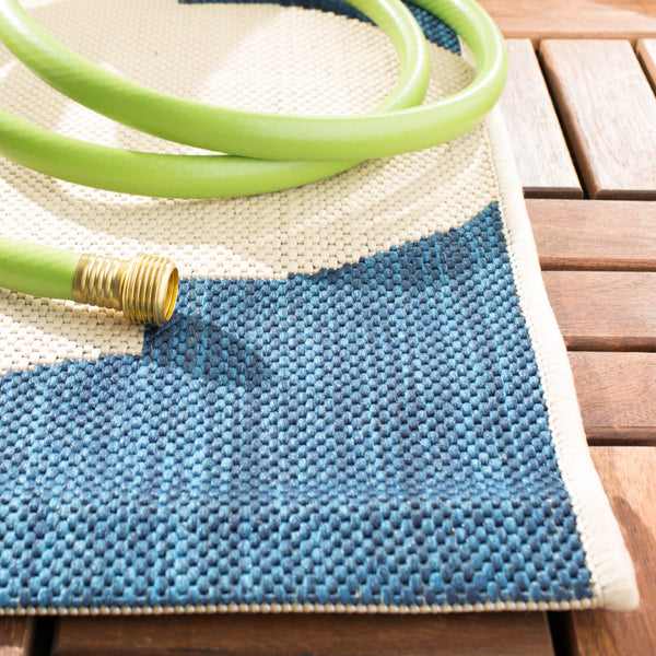 Safavieh Courtyard 6162 Power Loomed 85.4% Polypropylene/10.4% Polyester/4.2% Latex Outdoor Rug CY6162-258-212