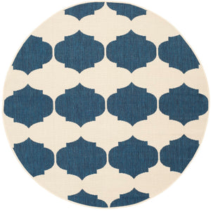 Safavieh Courtyard 6162 Power Loomed 85.4% Polypropylene/10.4% Polyester/4.2% Latex Outdoor Rug CY6162-258-5R